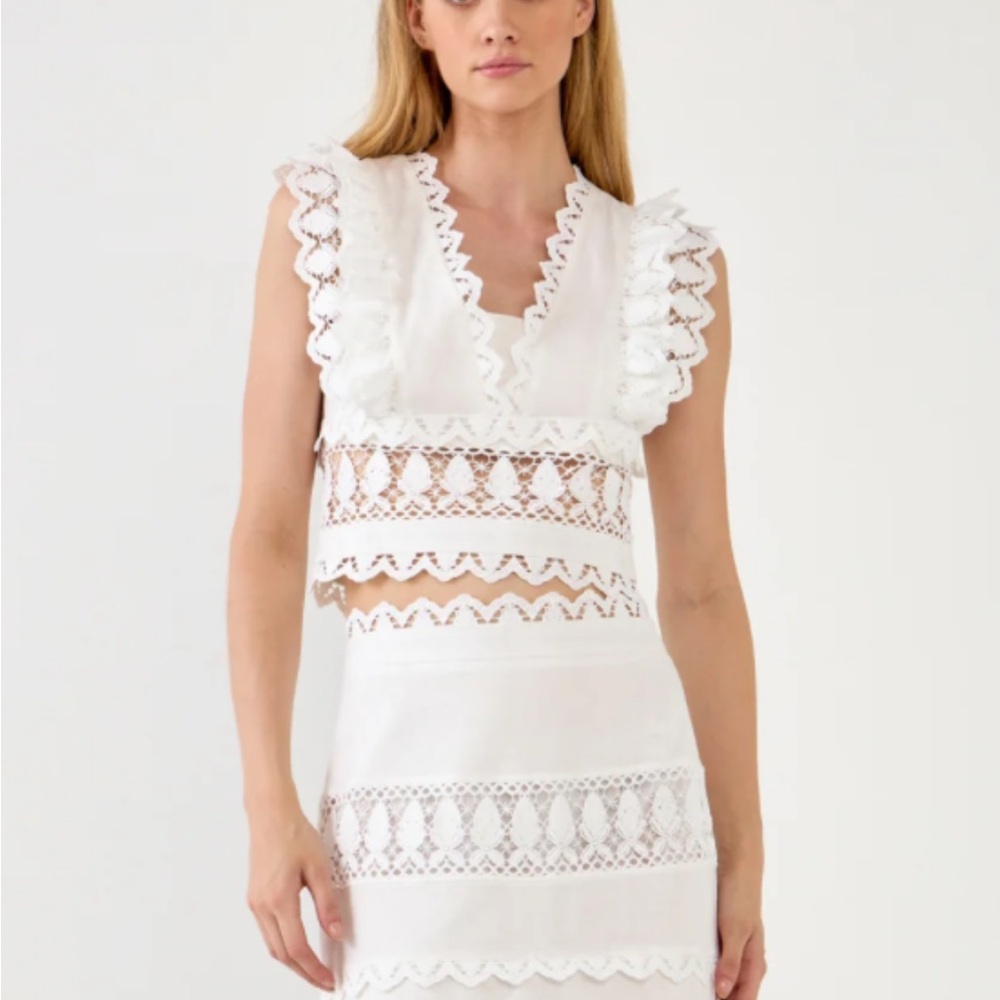 Endless Rose White Top